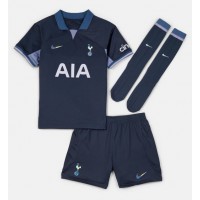 Fotbalové Dres Tottenham Hotspur Destiny Udogie #38 Dětské Venkovní 2023-24 Krátký Rukáv (+ trenýrky)